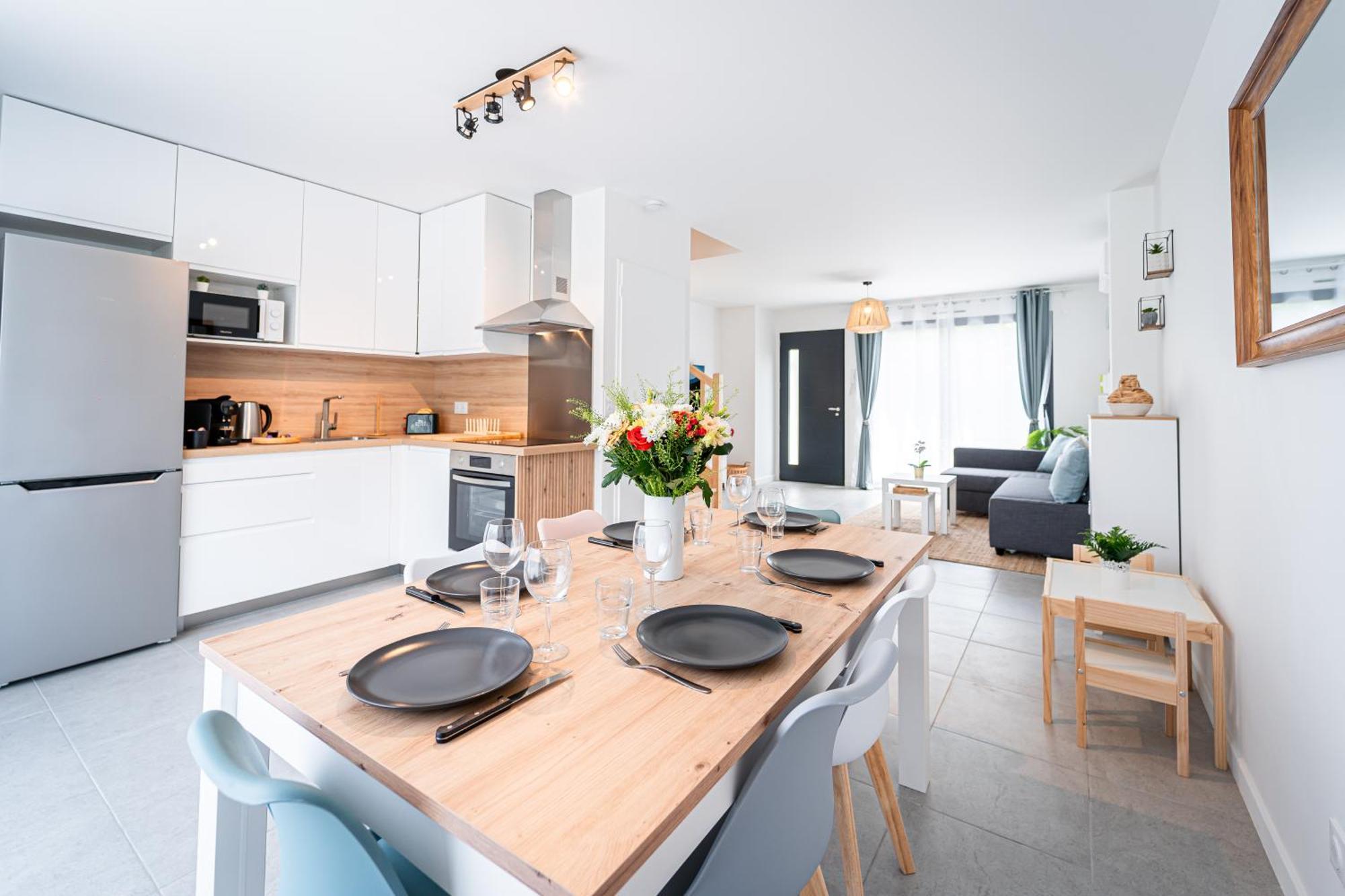 Le Cool Plex Duplex Avec Jardin, Disney 10Mn Esbly Zewnętrze zdjęcie