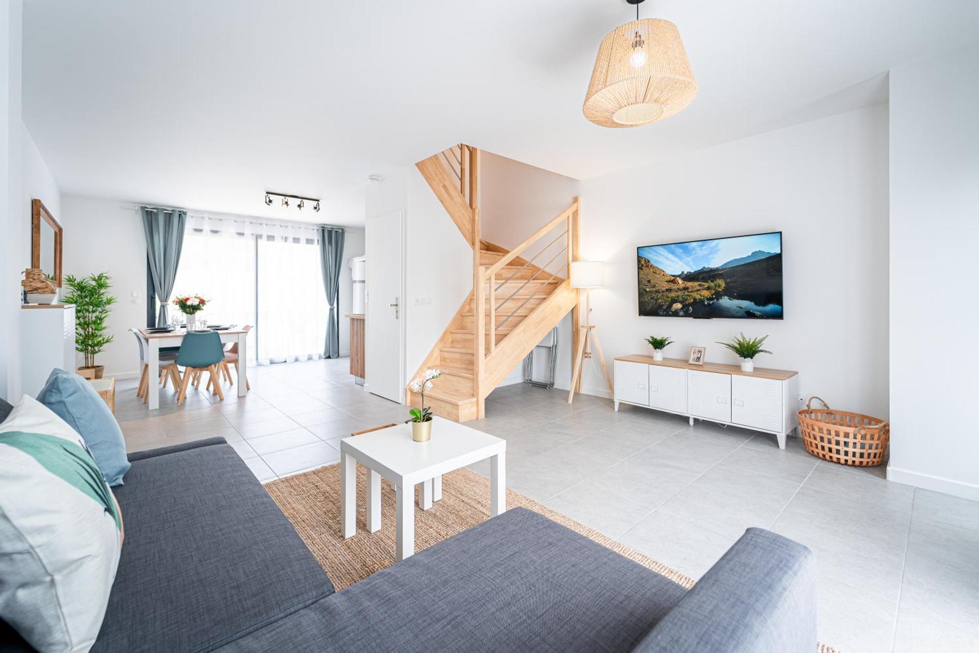 Le Cool Plex Duplex Avec Jardin, Disney 10Mn Esbly Zewnętrze zdjęcie