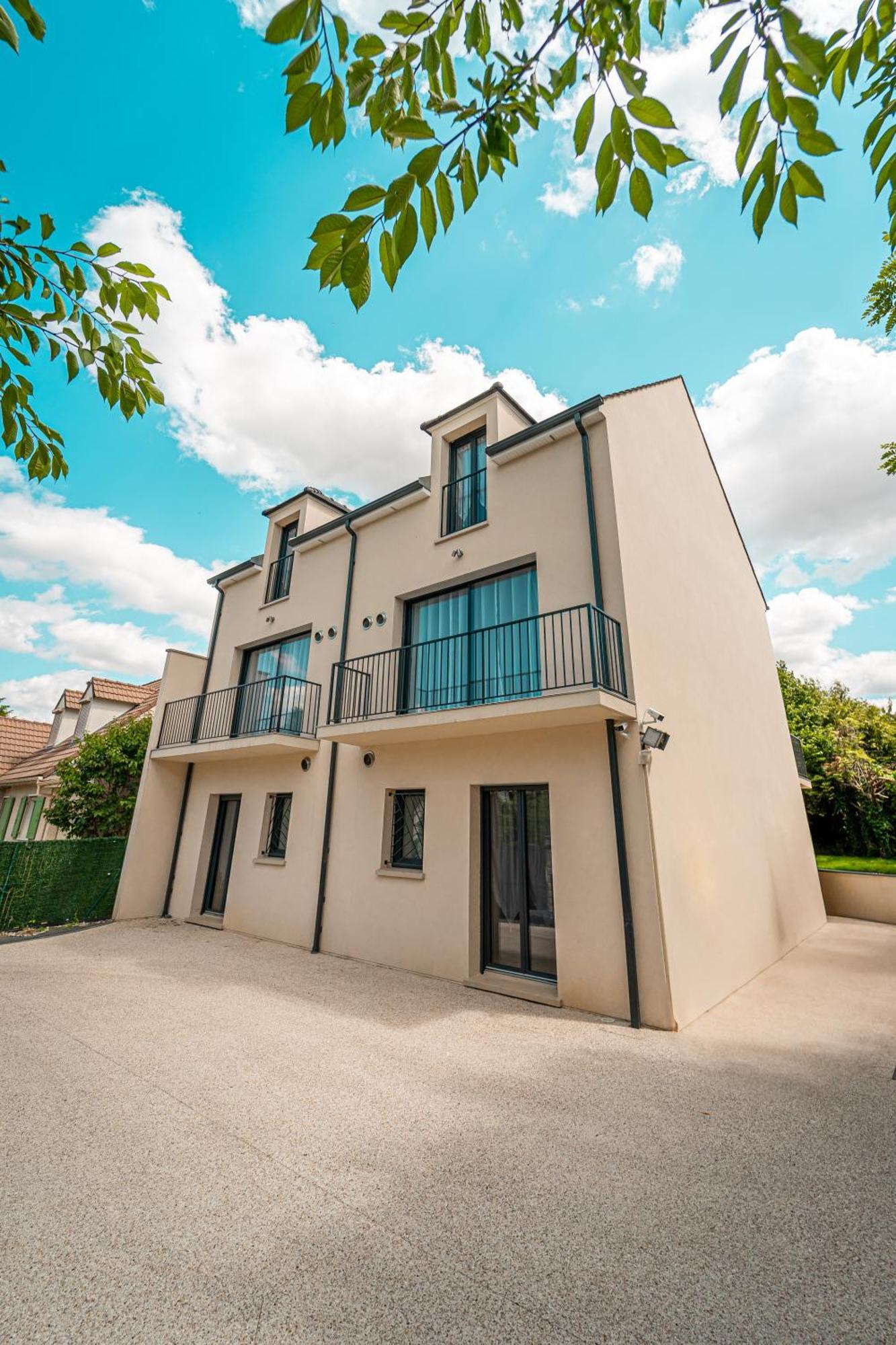Le Cool Plex Duplex Avec Jardin, Disney 10Mn Esbly Zewnętrze zdjęcie
